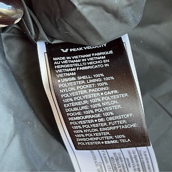 NEW Peak Velocity Insulated Hooded Lightweight Athletic Fit Jacket Red 3XL NWT - Picture 7 of 11